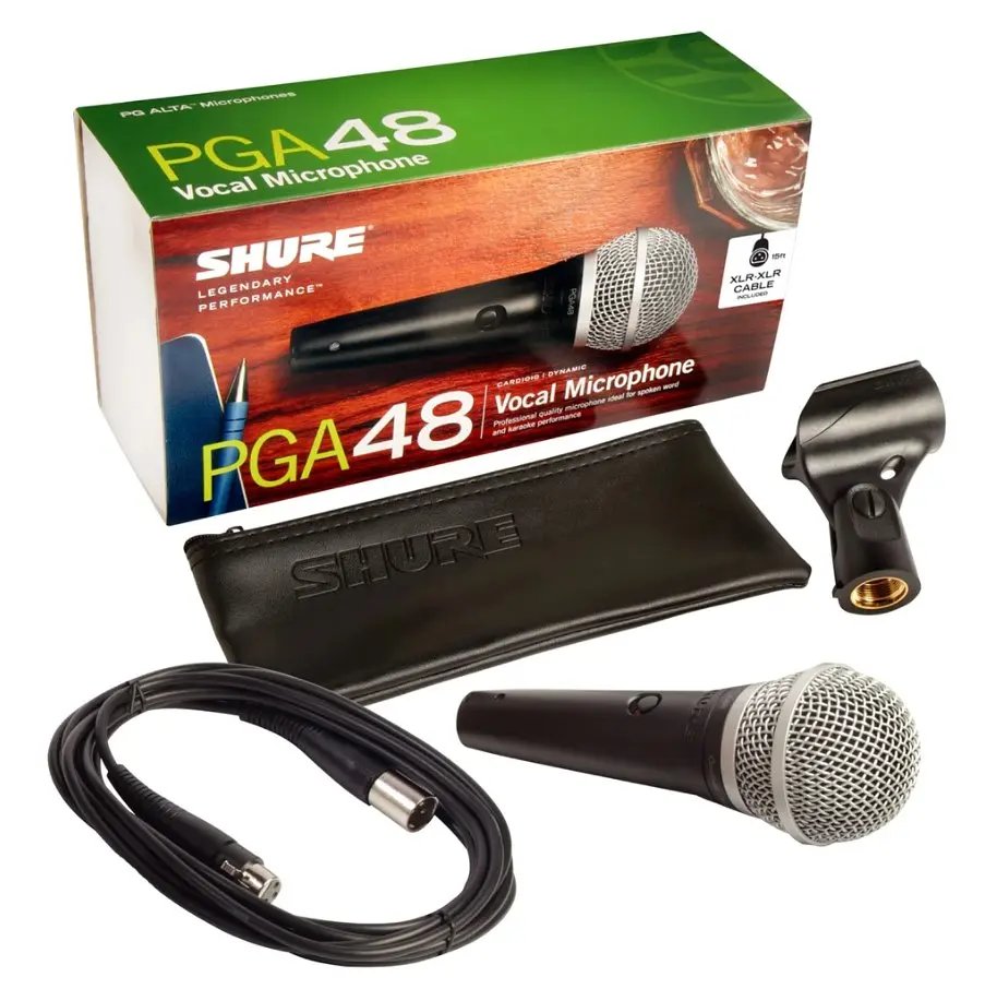 Мікрофон вокальний Shure PGA48-XLR - фото 2
