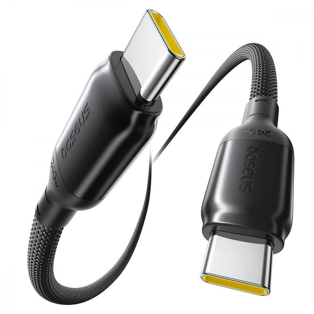 Кабель Baseus PicoGo Type-C to Type-C 240W (1m) black (E0423300) - фото 3