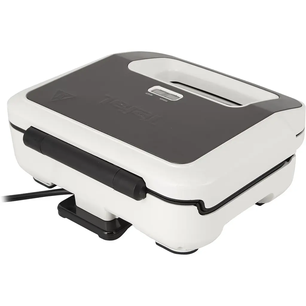 Мультимейкер Tefal Snack XL 850 Вт тефлон 3 пластины корпус пластик бело-черный (SW701110) - фото 5