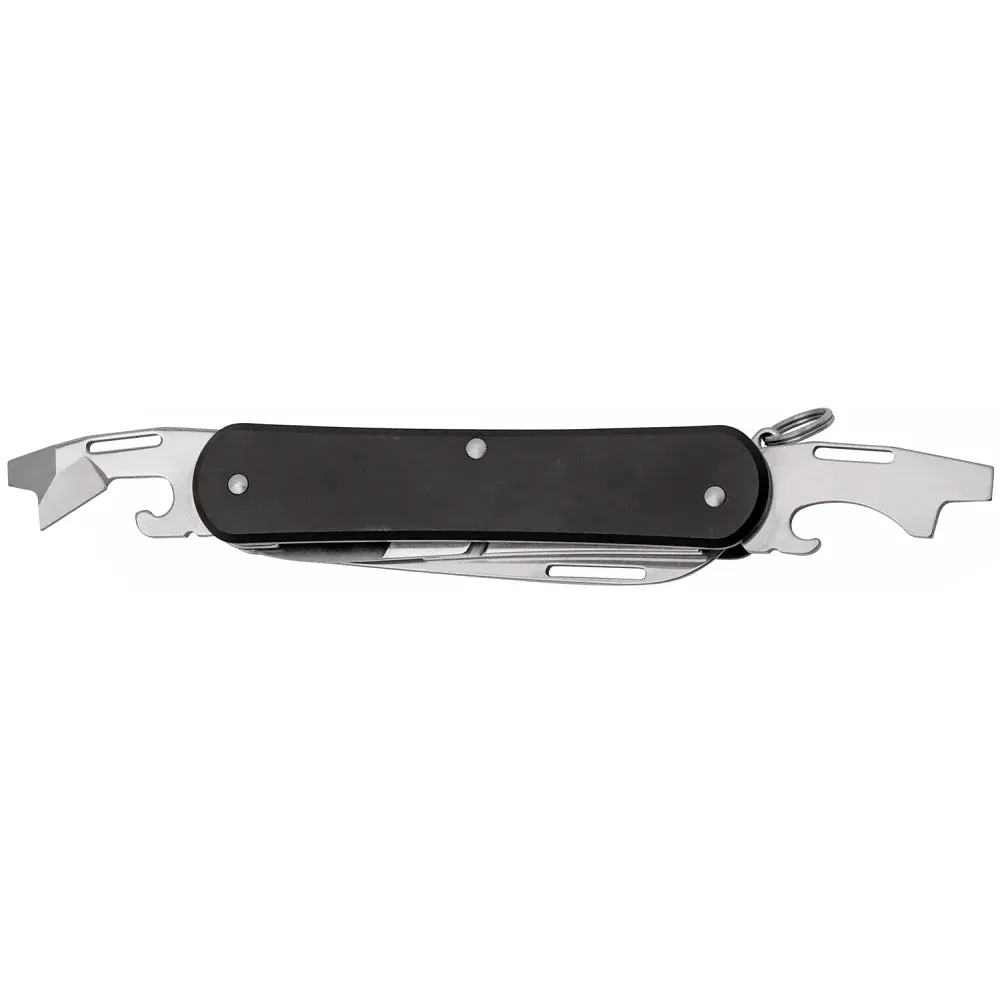 Ніж багатофункціональний Fox Vulpis Aluminium Black. 4 інструменти - фото 4