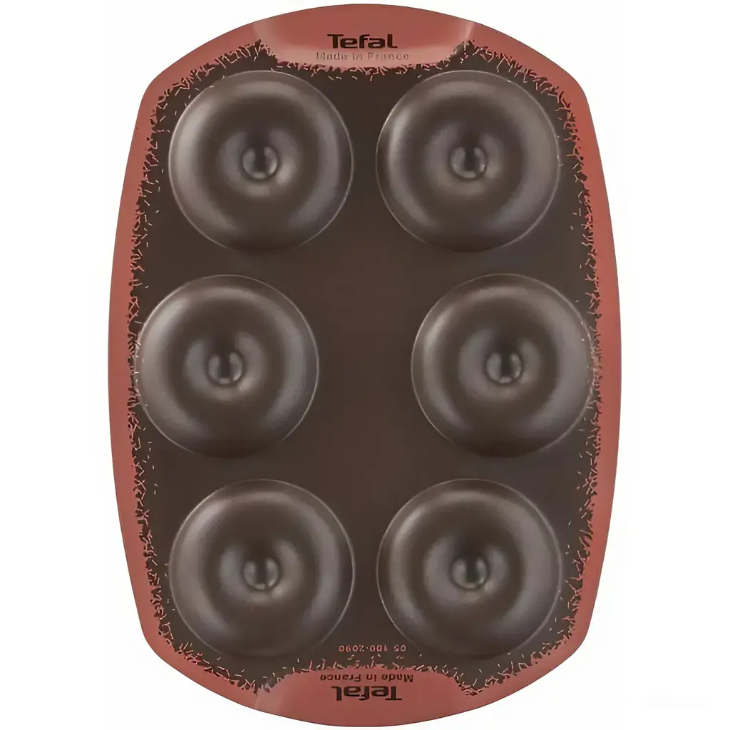 Деко Tefal PerfectBake з 6 круглими формами 21х29 см коричневе (J5734602) - фото 3