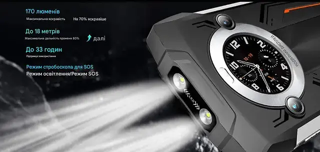 Смартфон Blackview BV8200 12/256 ГБ чорний - фото 6