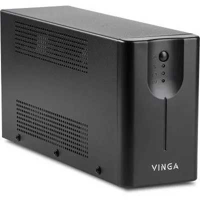 Пристрій безперебійного живлення Vinga LED 800VA metal case with USB (VPE-800MU) - фото 2