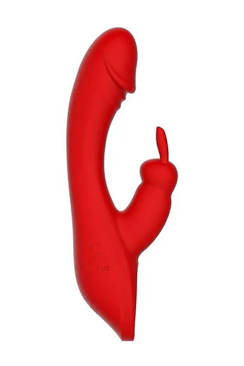 Вібратор-кролик Dreamtoys Red Revolution Artemis 21 см червоний - фото 7