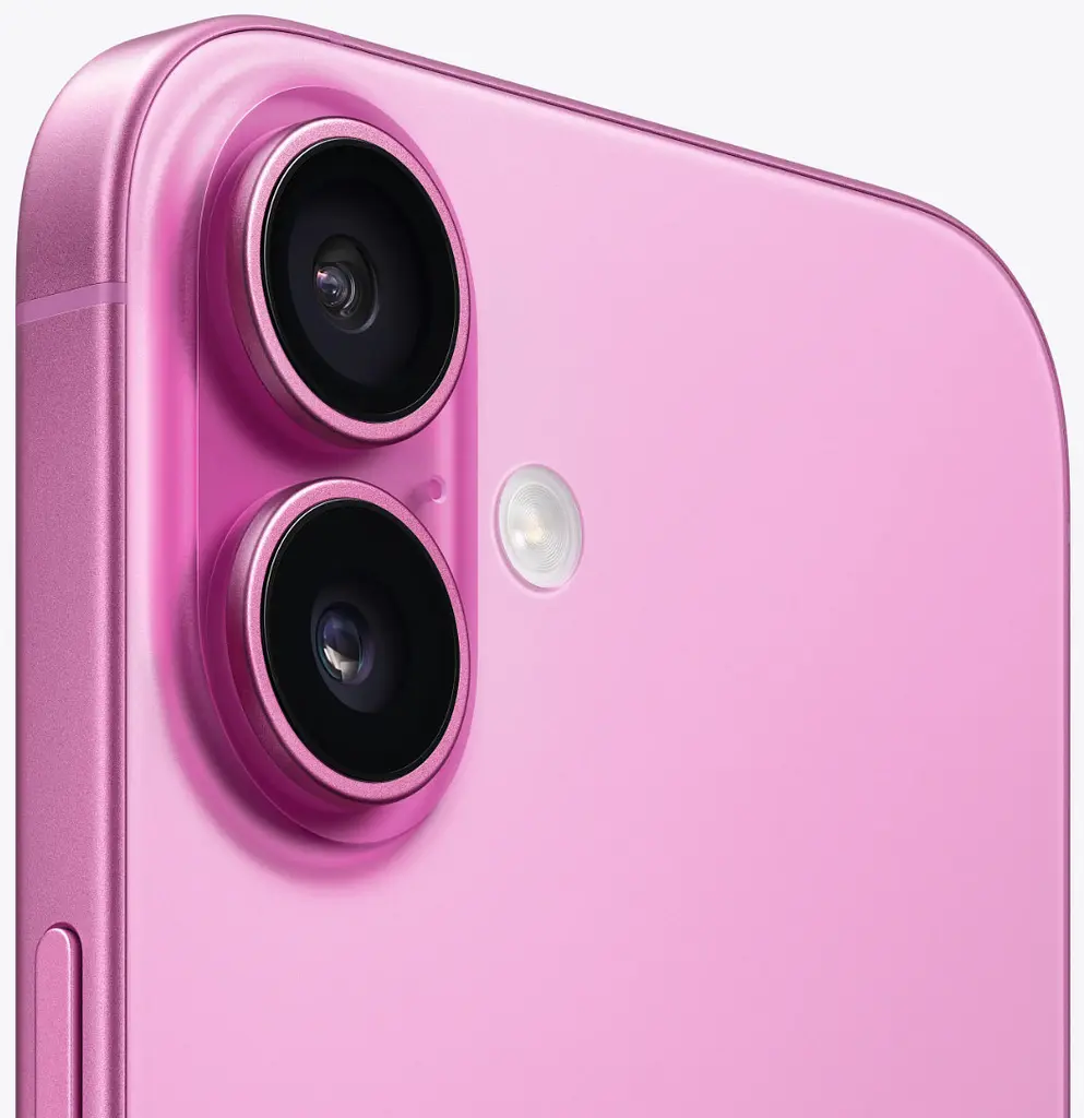 Смартфон Apple iPhone 16 128 ГБ Pink MYEA3 - фото 4