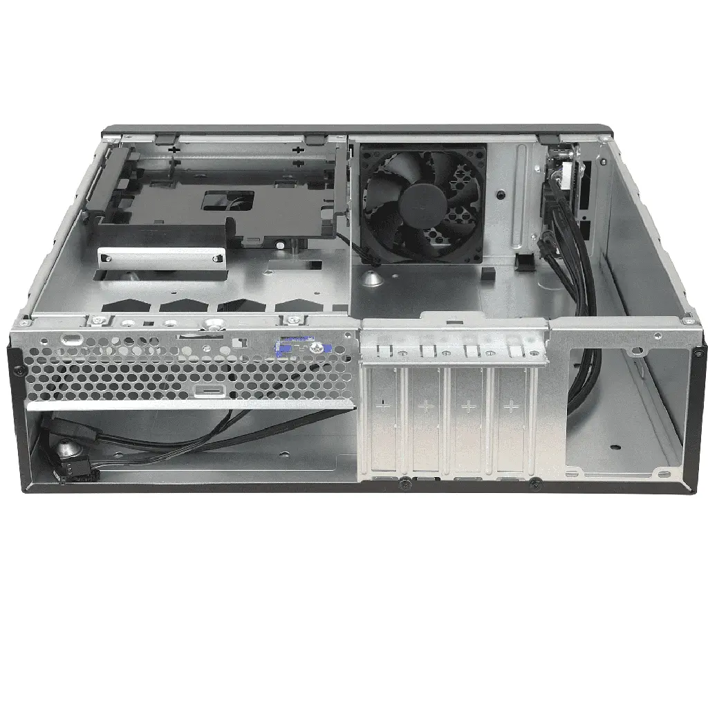 Корпус Chieftec UNI BE-10B-300 mATX , БЖ 300W, SLIM FF - фото 7