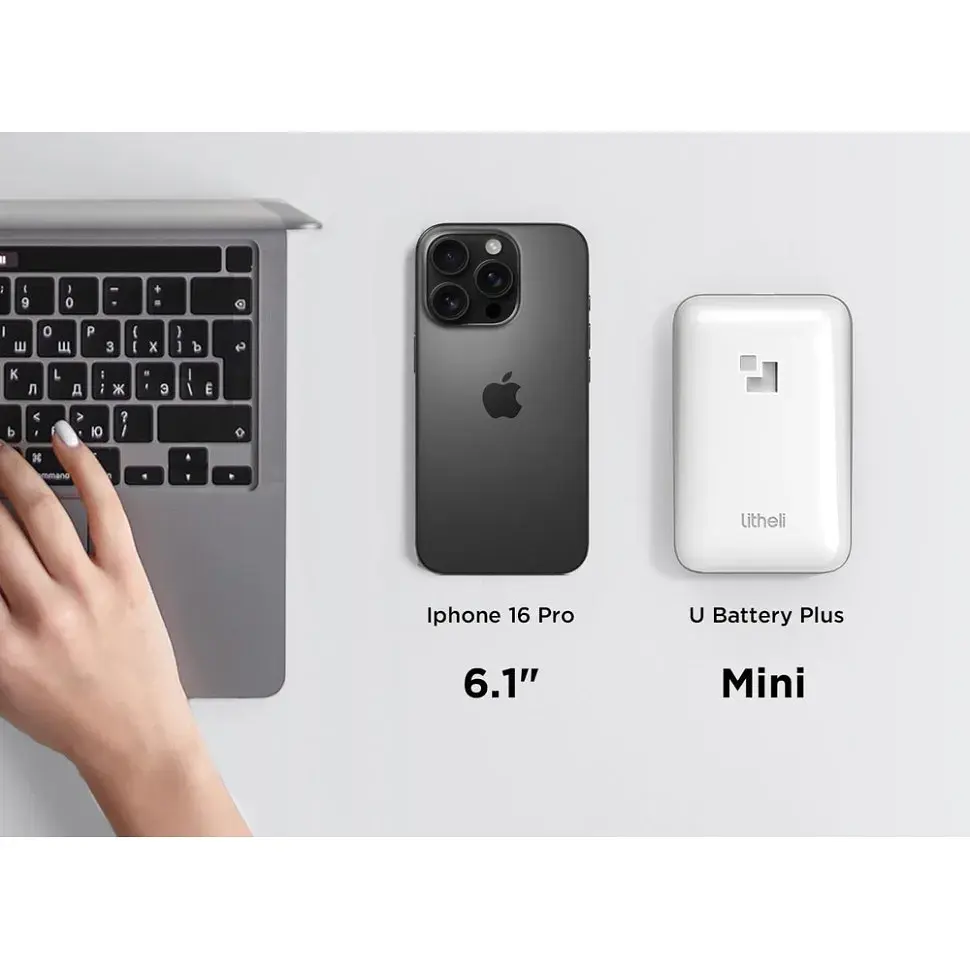 УМБ Litheli Power Bank SE 20000 mAh, 45 W, 4А, Fast Charge U20BY09-0U000 - фото 5