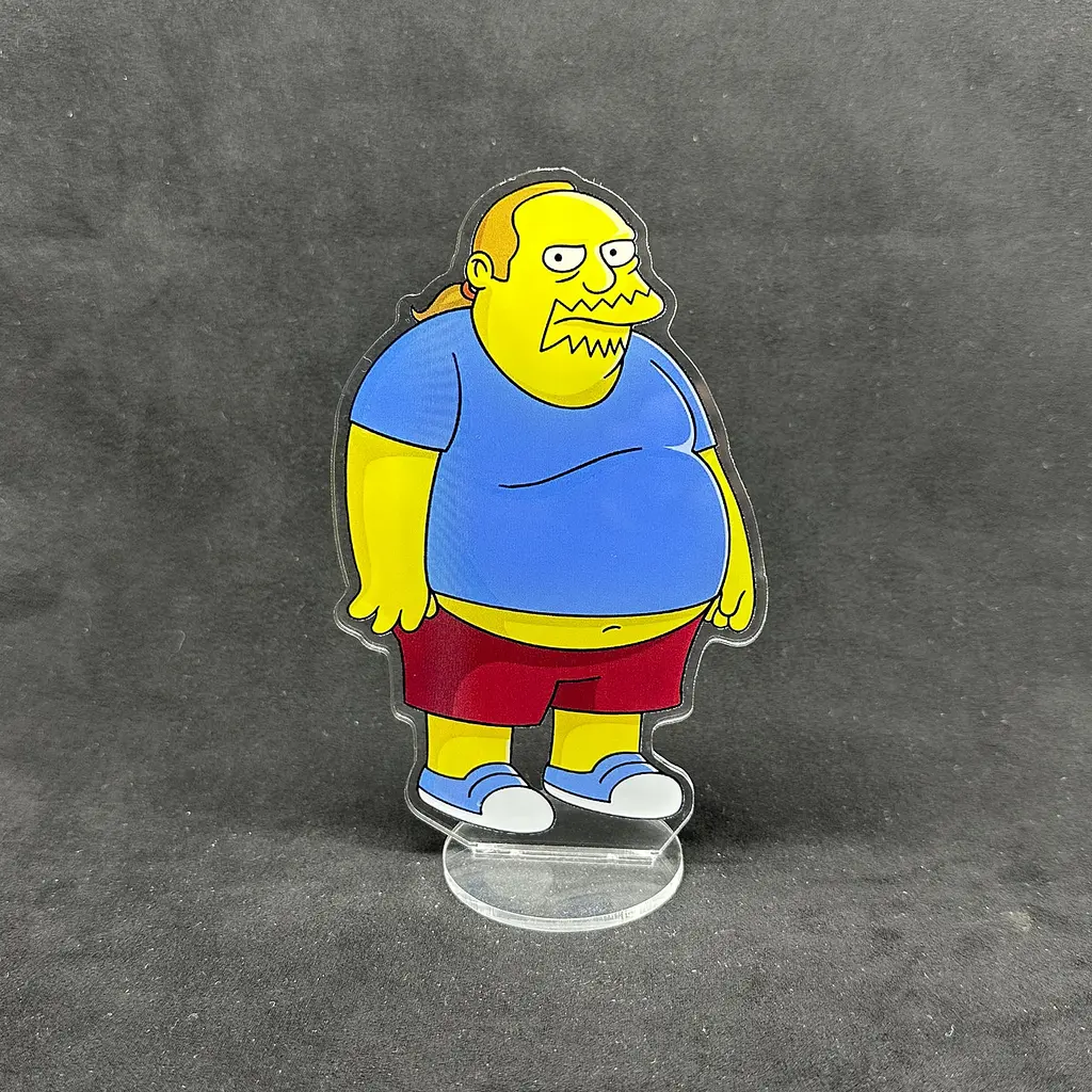 Акрилова колекційна фігурка Аніме: The Simpsons Сімпсони Джефф Альбертсон 15 см - фото 2