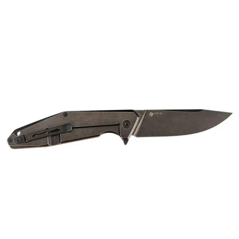 Ніж складаний туристичний Ruike D191-W, (9.2 см) 8Cr13Mov/G10 + steel 420 коричневий - фото 5
