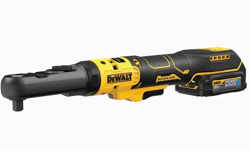 Гайкокрут кутовий - ключ-храповик акумуляторний DeWalt з АКБ та ЗП DCF510E2G - фото 4