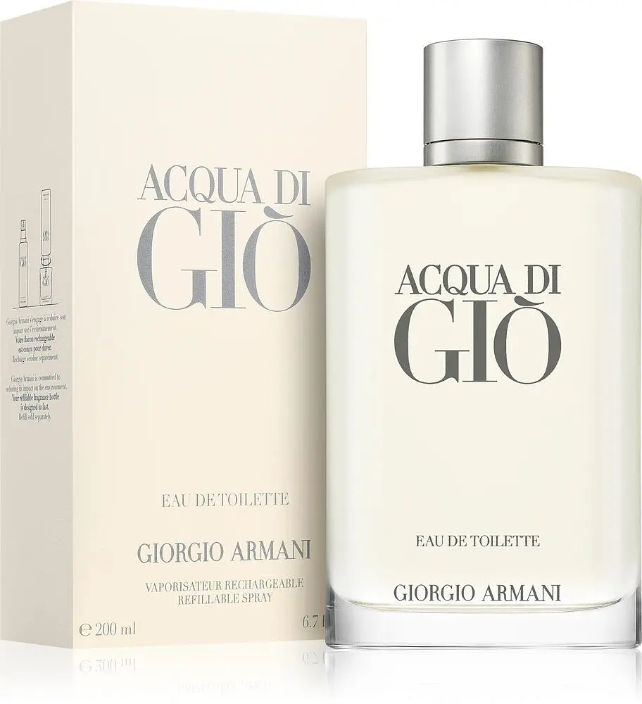 Оригінал Giorgio Armani Acqua Di Gio 200 мл Туалетна вода - фото 2