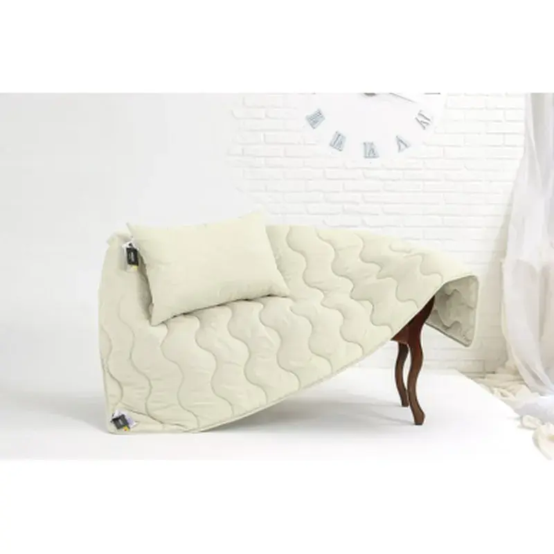 Ковдра MirSon бавовняна №1657 Eco Light Creamy 110х140 (2200002652520) - фото 3