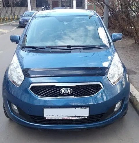 Дефлектор капоту мухобійка для Kia VENGA 2011- - фото 2