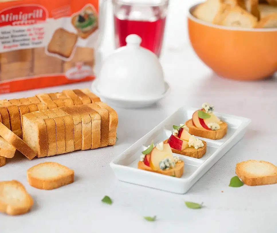 Тости Diatosta Minigrill пшеничні 90 г - фото 5