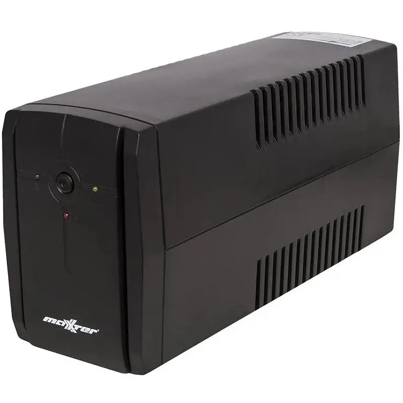 Источник безребийного питания Maxxter MX-UPS-B850-02 850VA, AVR, 2xShuko - фото 2