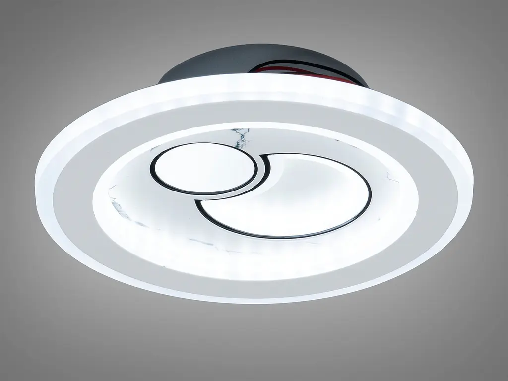 Світильник стельовий LED Diasha 12097, 32W, 1760 лм, діаметр 20 см, акриловий, сучасний стиль, IP20 - фото 2