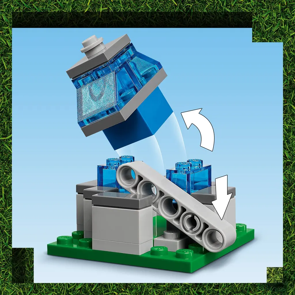 Конструктор LEGO Minecraft Напад на село з повітряною кулею Ґаст 555 деталей (21273) - фото 7