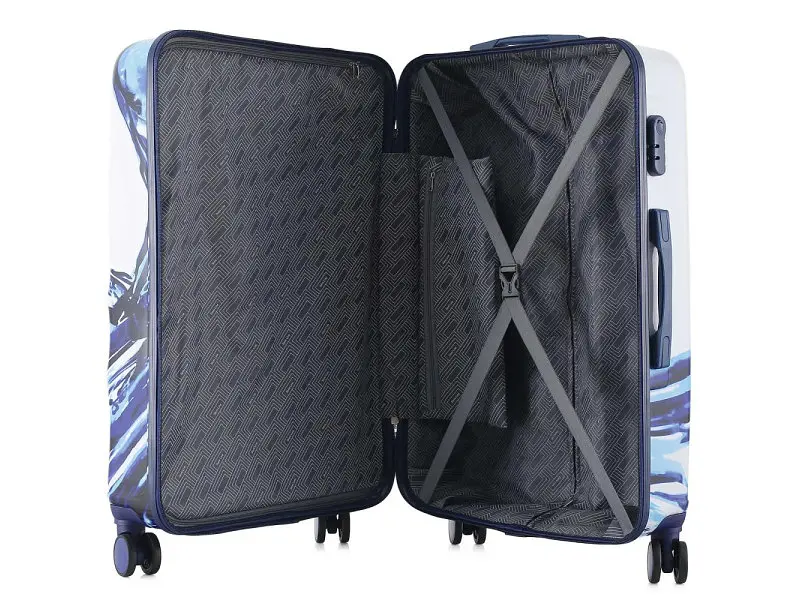 Валіза Semi Line 28 L White/Blue Print (T5653-3) - фото 5