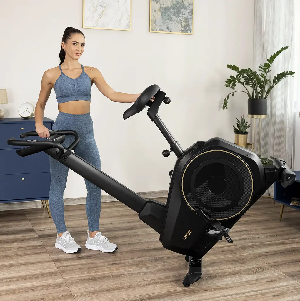 Велотренажер Gymtek XB6000 електромагнітний золотий - фото 19