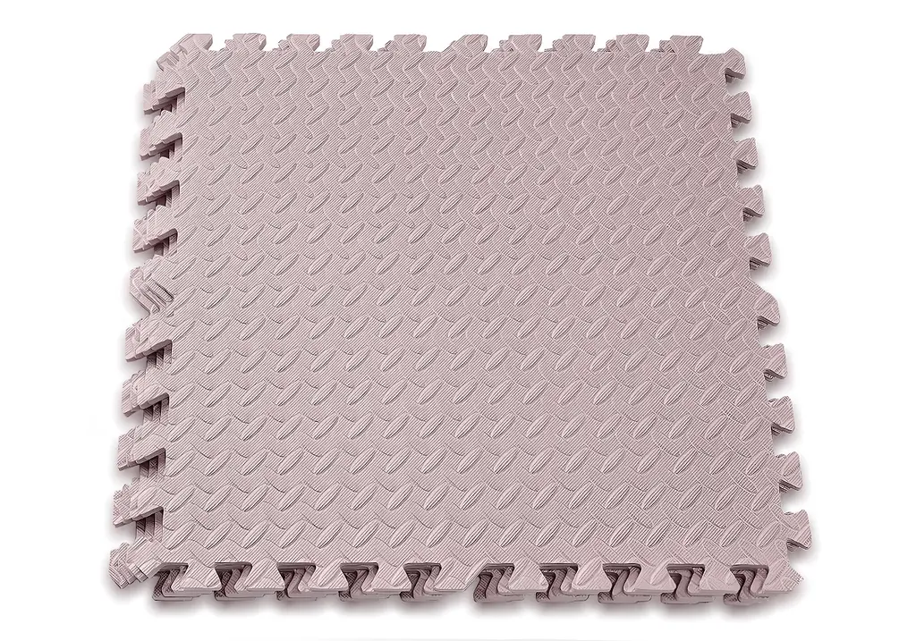 Татамі мат EasyFit SwallowTail (60х60 см) пазл ластівчин хвіст бежевий (EF-1950-BGE)