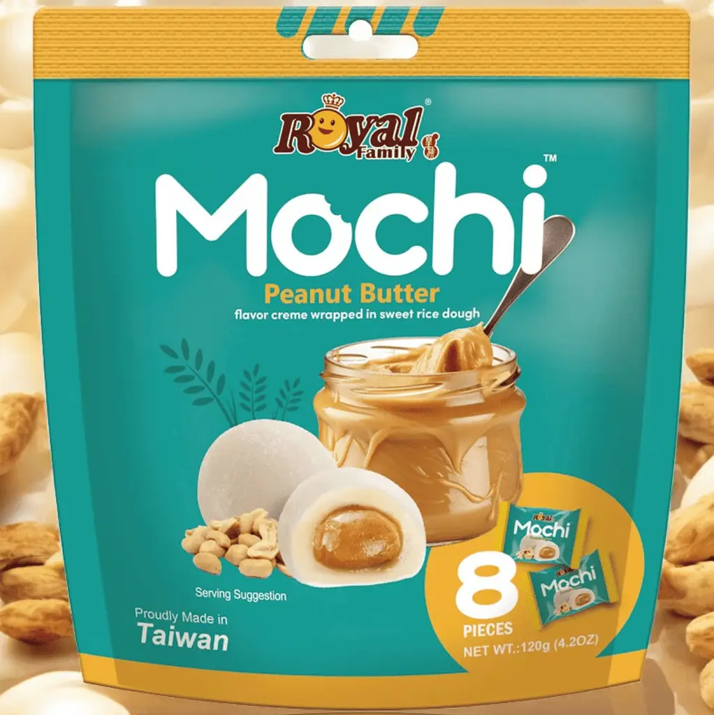 Моті Royal Family Mochi Peanut Butter 120г - фото 5
