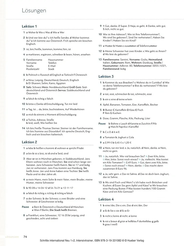 Schritte international Neu Intensivtrainer mit Audio CD zu Band 1 und 2 - Даніела Нібіш - фото 8