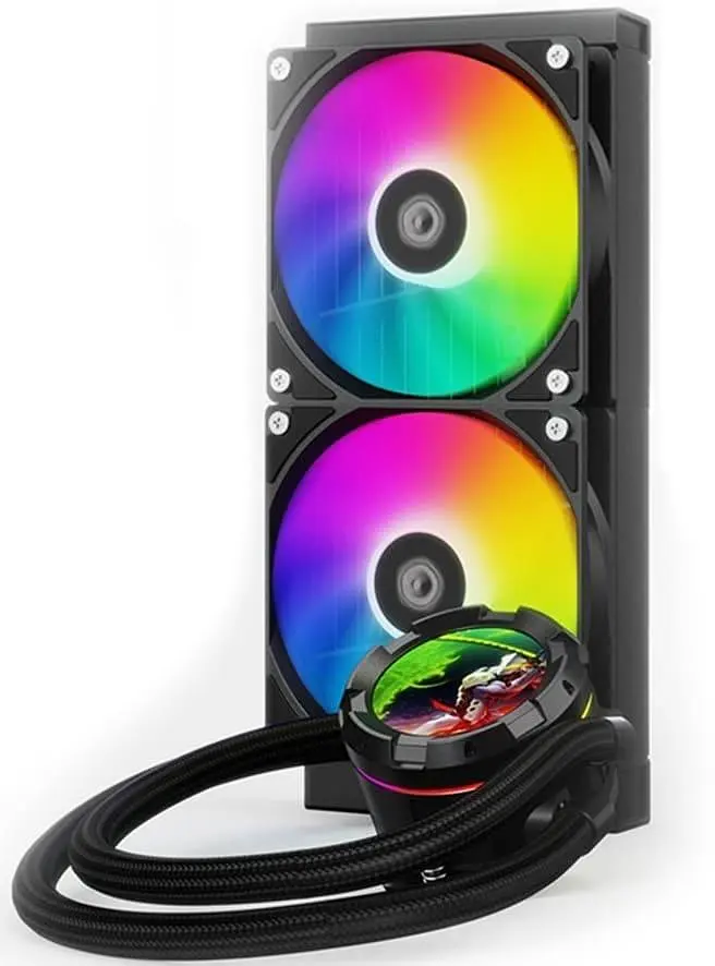 СВО ID-Cooling Space LCD SL240 XE (SL240 XE) - фото 4
