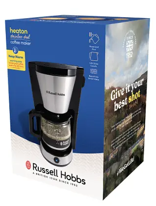 Кофеварка 27400-56 Heaton Coffee Maker Russell Hobbs teh0022790 - фото 5