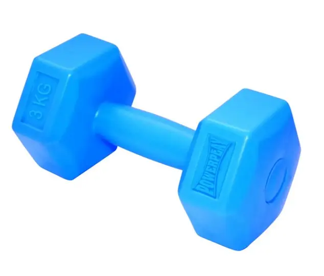 Гантелі композитні PowerPlay 4124 Hercules 2*3 кг Сині 2 шт (PP_4124_3kg_2in) - фото 3