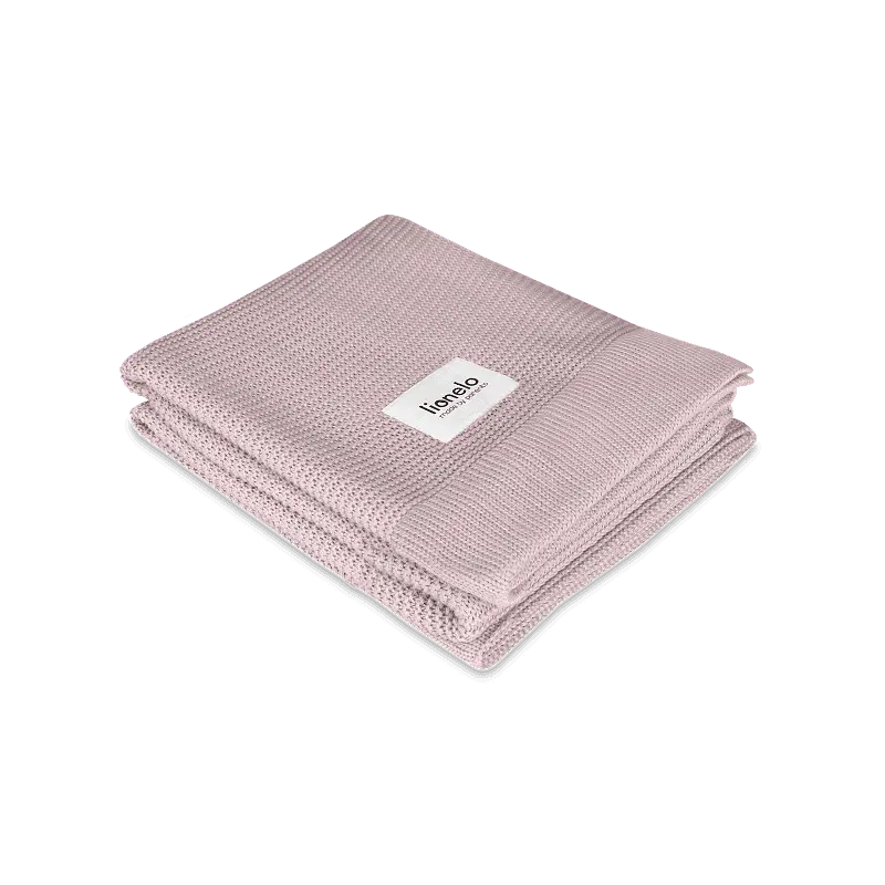 Ковдра Lionelo Bamboo Blanket Pink 100х75 см рожева (LO-BAMBOO BLANKET PINK) - фото 2