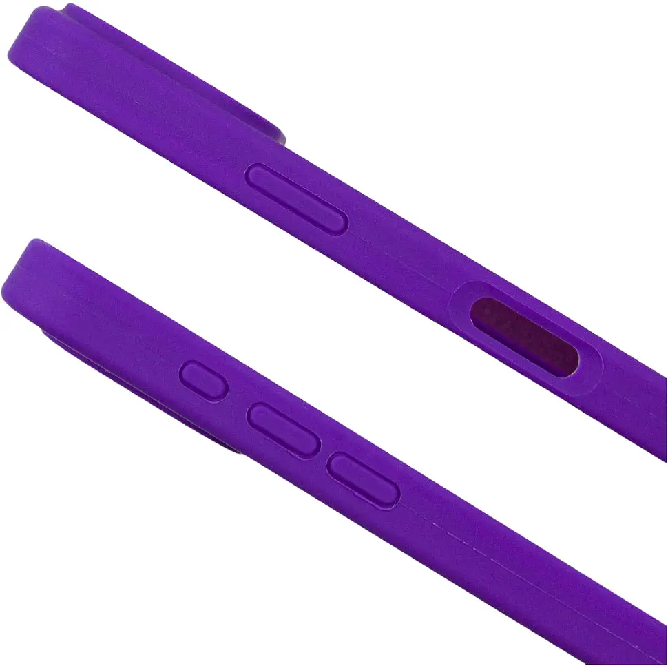 Чехол Silicone Case для Apple iPhone 16 Pro Max Ultra Violet AA [114903] - фото 4