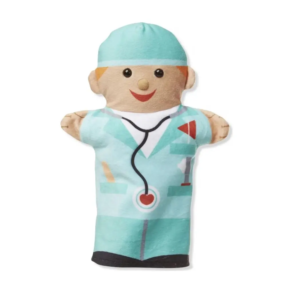 Игровой набор Melissa&Doug Кукольный театр Веселые помощники, 4 штуки (MD9086) - фото 3