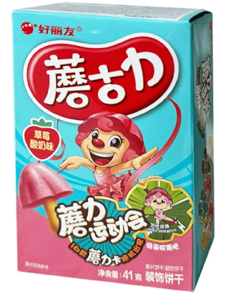 Печиво Orion Biscuit Strawberry Yoghurt 41г