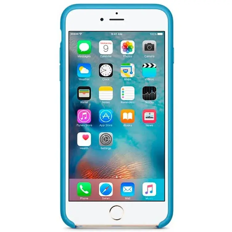 Чохол-накладка Toto Silicone Case Apple iPhone 6/6s Blue - фото 6