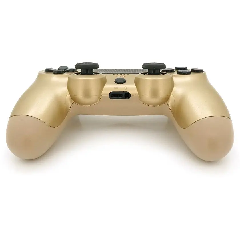 Геймпад джойстик DoubleShock Wireless PS4 Double Motor Vibration Dualshock 4 Light-Gold - фото 4