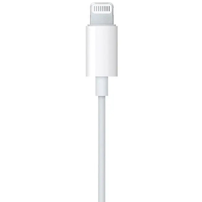 Навушники з мікрофоном Apple EarPods with Lightning Connector (MMTN2) - фото 5