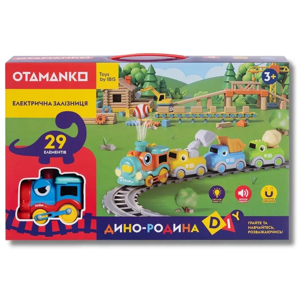 Ігровий набір OTAMANKO ДИНО-РОДИНА - фото 4