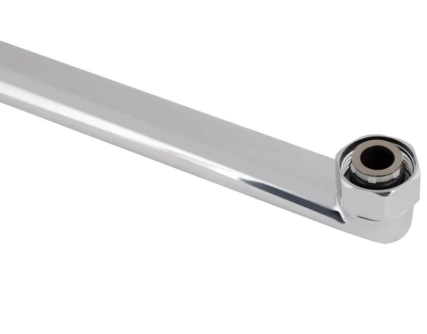 Змішувач для ванни Qtap Jay, Chrome/White (k35) з душовим гарнітуром QTJAY2601CRW45552 - фото 4