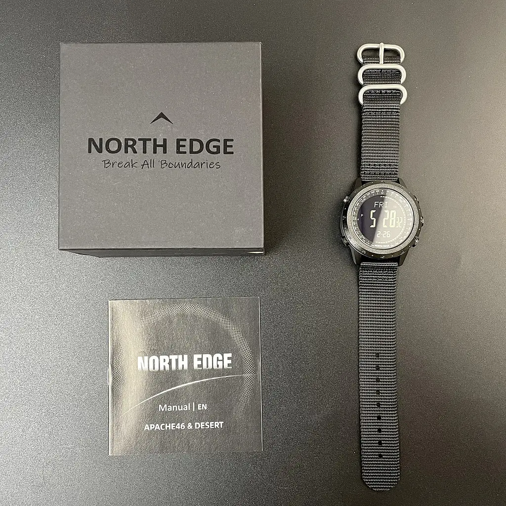 Годинник North Edge Desert 5BAR з компасом УЦІНКА - фото 8