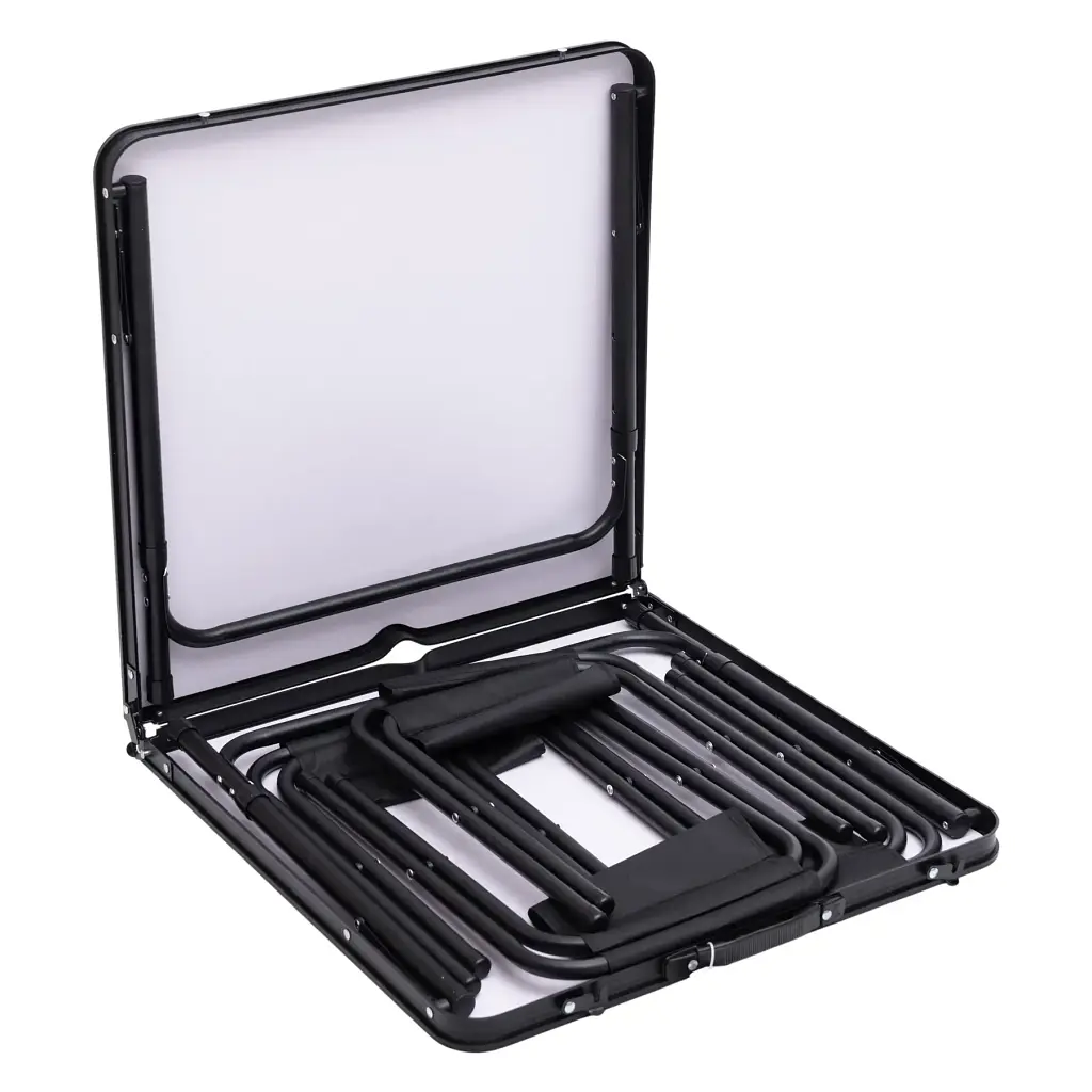 Стол для пикника LUGI JY-12060BR раскладной со стульями 120х60х70/61/54 см коричневый - фото 5