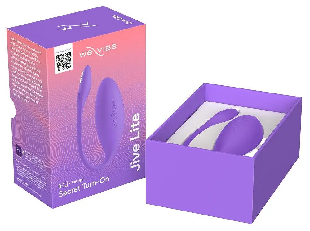 Смарт-віброяйце We-Vibe Jive Lite Purple, невеликий розмір - фото 10