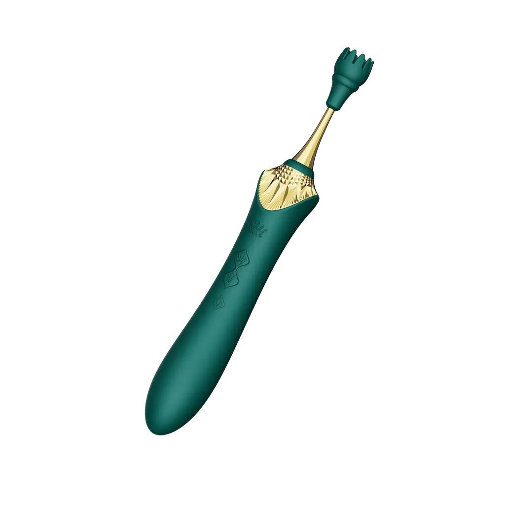 Вибратор Zalo Bess 2 21.8 см зеленый - фото 5