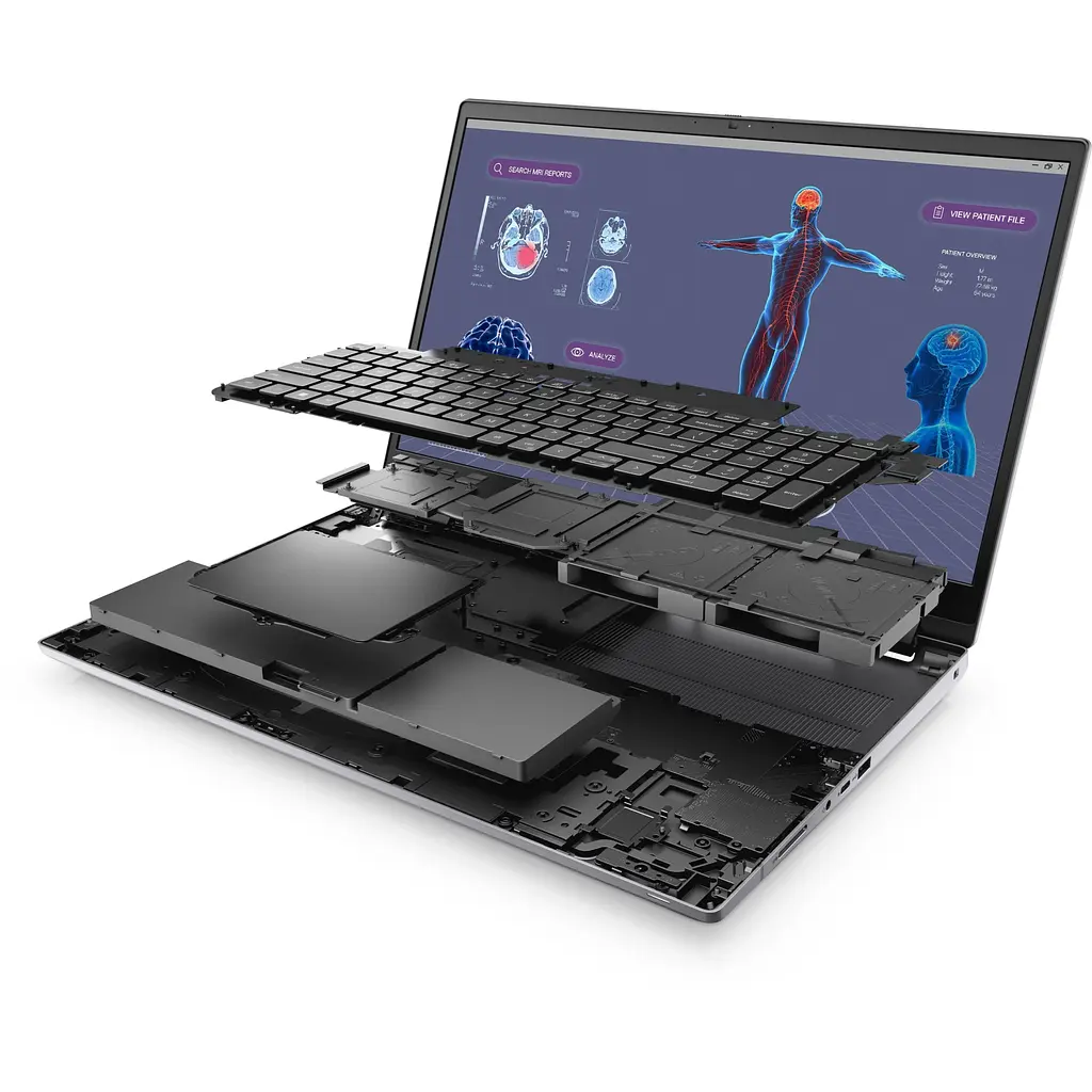 Ноутбук Dell Precision 7780,1920 x 1080,i7-13850HX 20 C/28 T,5.30 GHz,55 W,32 GB DDR5,1 TB - фото 5
