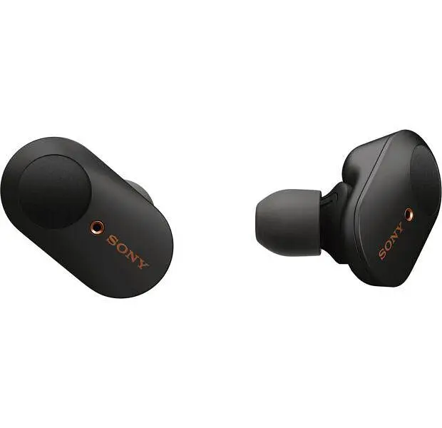Бездротові навушники Bluetooth навушники TWS Sony WF-1000XM3B Headphones Black Bluetooth 5.0 - фото 6