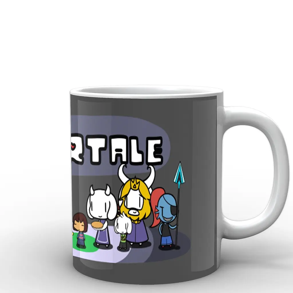 Кухоль GeekLand Undertale Андертейл постер UT.02.011 330 мл білий - фото 3
