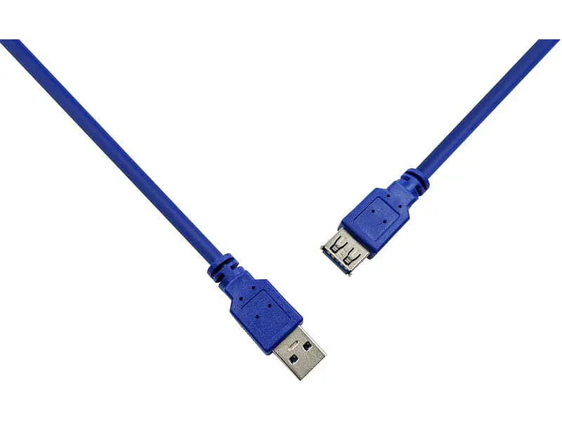 Кабель PrologiX USB 3.0 AM/AF 3m Blue (PR-USB-P-11-30-3M) - фото 3