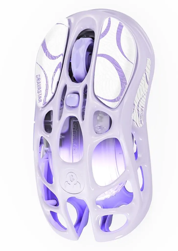 Миша GravaStar Mercury M1 Pro Magnesium Alloy Body BT/WL/USB-A RGB Lavender Purple (GRAVASTARM1PRO_PL) - фото 4