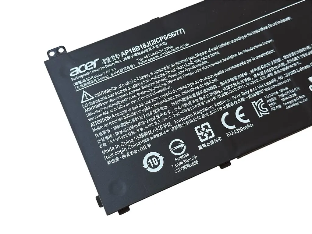 Акумулятор для ноутбука Acer Aspire 3 A314-32 AP18B18J - фото 2