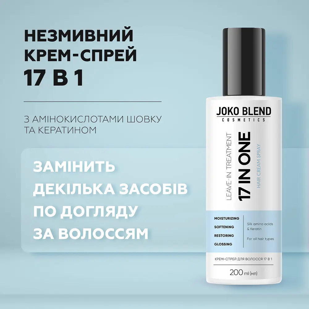 Крем-спрей для волосся 17 в 1 Joko Blend 200 мл - фото 4