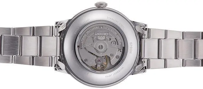 Чоловічий наручний годинник ORIENT RA-AC0005S10B механічний стальний з автоподзаводом - фото 2